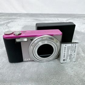 C55 RICOH CX3 リコー ツートンカラー デジカメ コンデジ カメラ