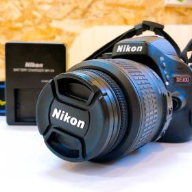 【4471】ニコン デジタル一眼レフカメラ D5100 18-55 VR レンズキット 1620万画素 高画質 初心者おすすめ 軽量コンパクトサイズ Nikon