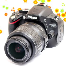ニコン Nikon D5100☆スマホに送れる！☆自撮りも！☆デジタル一眼レフ