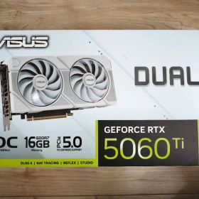 RTX 5060 Ti 16GB ホワイト系 ASUS