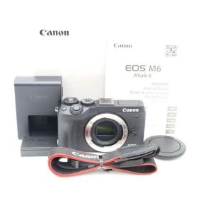 ■ほぼ新品■CANON EOS M6 Mark II ブラック