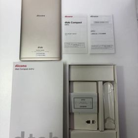 docomo dtab Compact d-01J Gold 本体