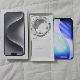 Apple iPhone 15 Pro 256GB 本体 バッテリー残量78%