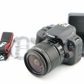 ★美品★ショット数2,001回★キヤノン CANON EOS Kiss X7 + EF-S 18-55mm F3.5-5.6 IS II 充電器・ストラップ付★ W0518＃5027