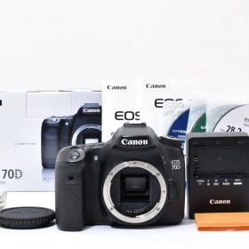 ★良品★ キヤノン Canon EOS 70D ボディ 《元箱付・付属品多数！》★完動品★ #A604009