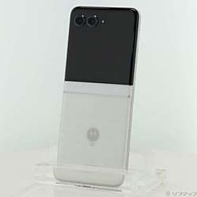 〔中古品〕 motorola razr 60 512GB ライトスカイホワイト PB8E0002JP SIMフリー ［6.9インチ/3.6インチ有機EL／MediaTek Dimensity 7400X／RAM:12GB／ナノSIM&eSIM］〔中古品〕 motorola razr 60 512GB ライトスカイホワイト PB8E0002JP SIMフリー ［6.9インチ/3.6インチ有機EL／MediaTek Dimensity 7400X／RAM:12GB／ナノSIM&eSIM］