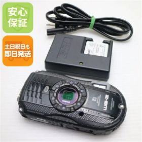 【中古】 美品 WG-3 ブラック 安心保証 即日発送 デジカメ PENTAX 本体 土日祝発送OK