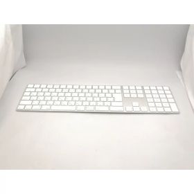 【中古】Apple Magic Keyboard（2017/テンキー付き/A1843） - 日本語（JIS） シルバー MQ052J/A【ECセンター】保証期間1週間