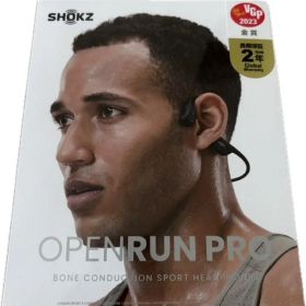 【新品未開封】SHOKZ 骨伝導イヤホン OpenRun Pro SKZ-EP-000007 ブラック