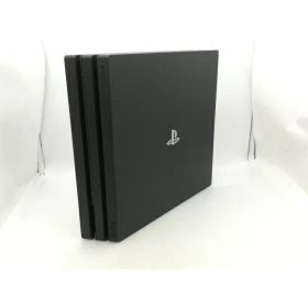 【中古】SONY PlayStation4 Pro ジェット・ブラック 1TB CUH-7100BB01【OSU301】保証期間1ヶ月【ランクB】