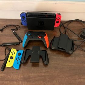 Nintendo Switch 本体 ネオンカラー プロコン付