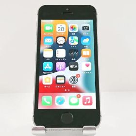 iPhoneSE 16GB au スペースグレイ 送料無料 本体 c20266