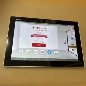 SIMフリーAndroidタブレットF-02K arrows Tabホワイト美品