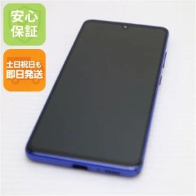 超美品 SC-41A Galaxy A41 ブルー スマホ 白ロム 土日祝発送OK 00000