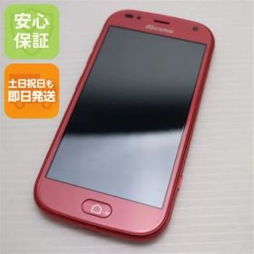 新品同様 F-42A らくらくスマートフォン ピンク 即日発送 スマホ 白ロム 富士通 土日祝発送OK 08000