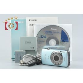 【中古】Canon キヤノン IXY Digital 930 IS ブルー コンパクトデジタルカメラ 元箱付き
