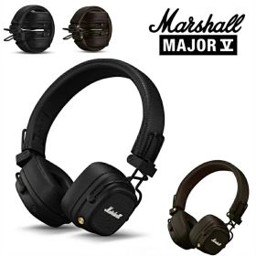 Marshall Major V マーシャルのアイコンが復活。約100時間のワイヤレス再生など多数の機能が追加されたワイヤレスオンイヤーヘッドホン