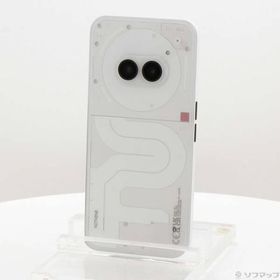 〔中古〕Nothing（ナッシング） Nothing Phone (2a) 256GB ミルク A10400053 SIMフリー〔262-ud〕