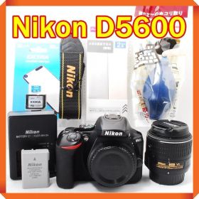 Nikon D5600 一眼レフカメラ スマホ転送 シングルレンズセット ニコン