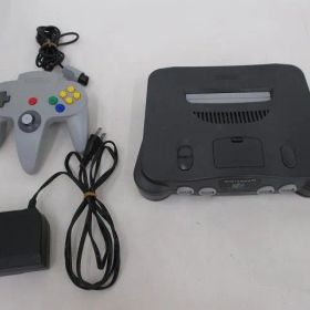 中古品 ゲーム NINTENDO 64 本体 NUS-001 動作品 周辺機器付き