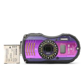1400＜並品＞ PENTAX 防水デジタルカメラ PENTAX WG-3 GPS パープル PENTAX WG 3GPSPU 12674