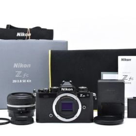 ★極上品★《ショット数 1,248回》ニコン Nikon Z fc 28mm F2.8 SE Kit ブラック レンズキット★ YMA1296＃86