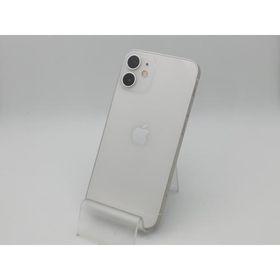 【中古】Apple au 【SIMロック解除済み】 iPhone 12 mini 64GB ホワイト MGA63J/A【新橋烏森通り】保証期間１週間【ランクC】