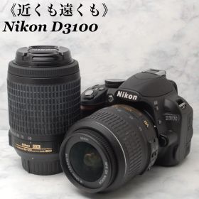 Nikon D3100 低ショット約1500回 Wレンズセット