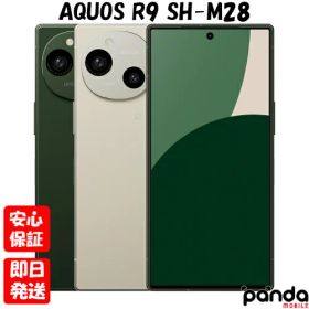 【土日、祝日発送、店舗受取可】新品未開封品【Nランク】SIMフリー シャープ AQUOS R9 SH-M28 ホワイト グリーン 本体 送料無料