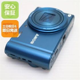 超美品 DSC-WX300 Cyber-shot ブルー 即日発送 デジカメ SONY 本体 土日祝発送OK 08000