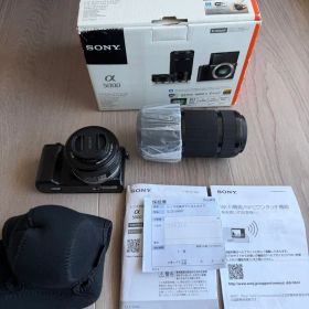 Sony α5000 ミラーレス一眼レフセット レンズ2本付