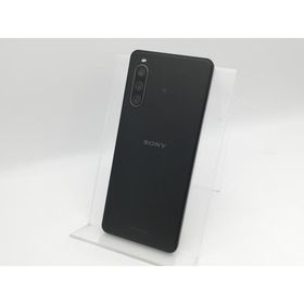 【中古】SONY SoftBank 【SIMフリー】 Xperia 10 IV ブラック 6GB 128GB A202SO【中野】保証期間１ヶ月【ランクC】
