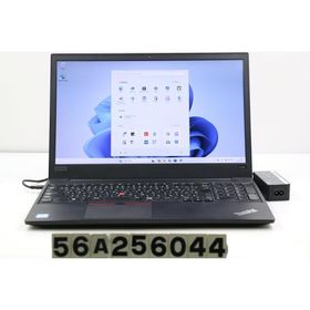 ノートパソコン Lenovo ThinkPad E580 Core i5 8250U 1.6GHz/8GB/256GB(SSD)/15.6W/FHD(1920x1080)/Win11
