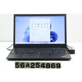 ノートパソコン Lenovo ThinkPad E580 Core i5 8250U 1.6GHz/8GB/256GB(SSD)/15.6W/FHD(1920x1080)/Win11