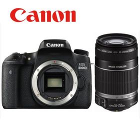キヤノン Canon EOS 8000D EF-S 55-250mm 望遠 レンズセット 手振れ補正 デジタル一眼レフ カメラ 中古