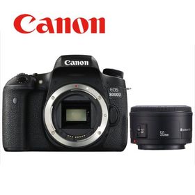 キヤノン Canon EOS 8000D EF 50mm 1.8 II 単焦点 レンズセット デジタル一眼レフ カメラ 中古
