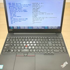 【ジャンク品】ThinkPad E590 8世代 i5 SSD256GB メモリ8GB Lenovo