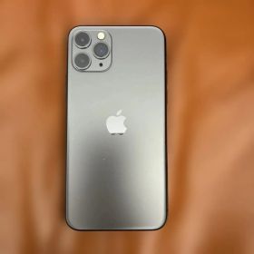 iPhone11pro 258G グレイ 箱、イヤホン付き ★バッテリー98%