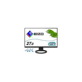 EIZO(エイゾー) USB-C接続 PCモニター FlexScan EV2740S ブラック EV2740S-BK ［27型 /4K(3840×2160） /ワイド /61Hz］