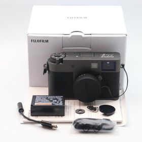 富士フイルム(FUJIFILM) コンパクトデジタルカメラ X-half チャコールシルバー F X-HF1-CS JP 二言語対応
