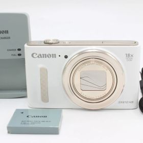 Canon PowerShot SX610 HS ホワイト 光学18倍ズーム PSSX610HS(WH) キヤノン