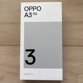 OPPO A3 5G 本体 ブラック 4GB/128GB