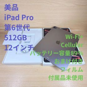P357 美品 iPad Pro 12.9inch 第6世代 512GB