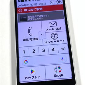 ジャンク docomo らくらくスマートフォン F-52B ホワイト