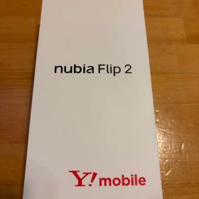 新品未使用 nubia Flip 2 A404ZT ホワイト Y!mobile