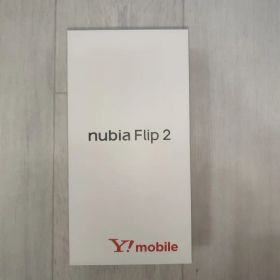 nubia Flip 2 本体 Y!mobile ホワイト