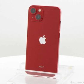 ソフマップ 〔中古品〕 iPhone13 128GB プロダクトレッド MLNF3J／A SIMフリー【349】