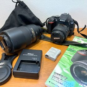 Nikonデジタル一眼レフD5500ダブルズームキット(レンズプロテクタ付き)
