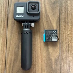 GOPRO HERO8本体純正バッテリ1個 三脚メモリーカード32GB1枚セット