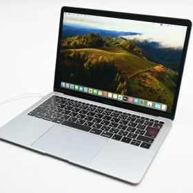 【中古】Apple MacBook Air 13インチ Touch ID搭載モデル Core i5/1.6G 8G/128G(SSD) スペースグレイ MVFH2J/A